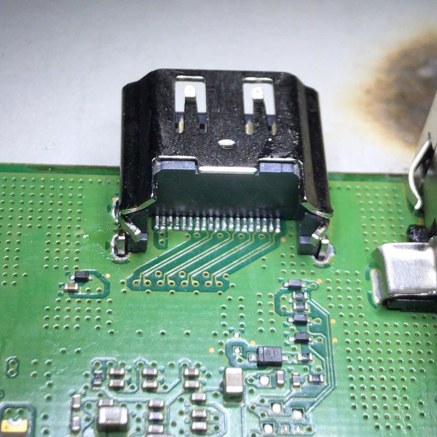 PS4 PlayStation 4 WLOD White Light of Death HDMI V2 Reparatur inkl Reinigung 